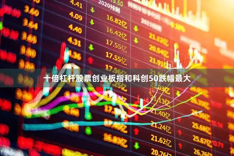 十倍杠杆股票创业板指和科创50跌幅最大